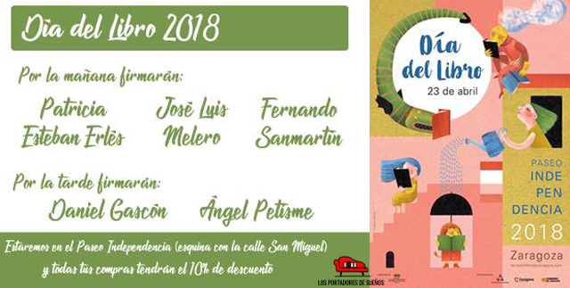 Día del Libro 2018 en Los Portadores de Sueños